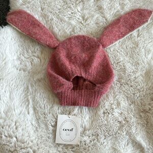 Oeuf kids cute hat 100% ALPACA